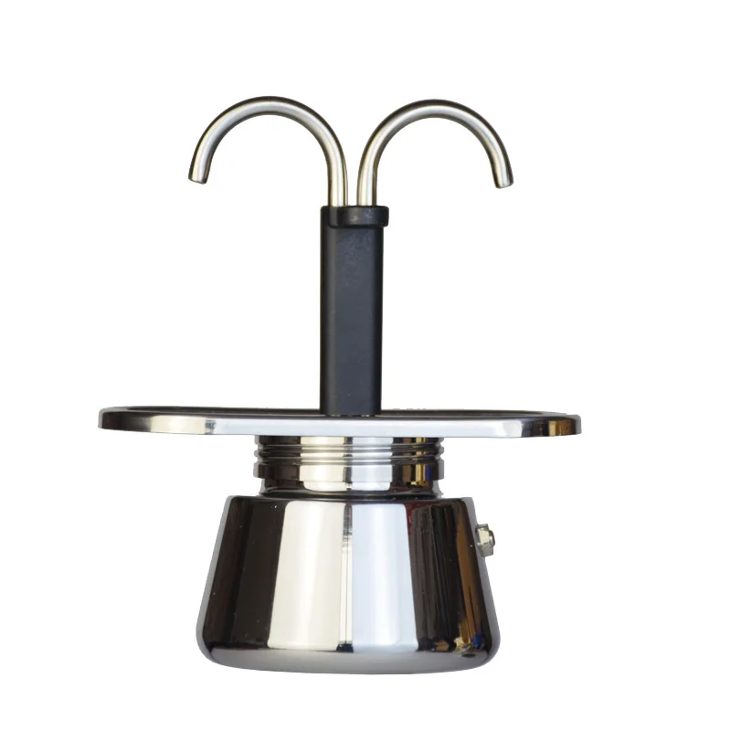 200ML 미니 모카 포트 더블 튜브 304 스테인레스 - Moka Pot Stove 리뷰 및 가격