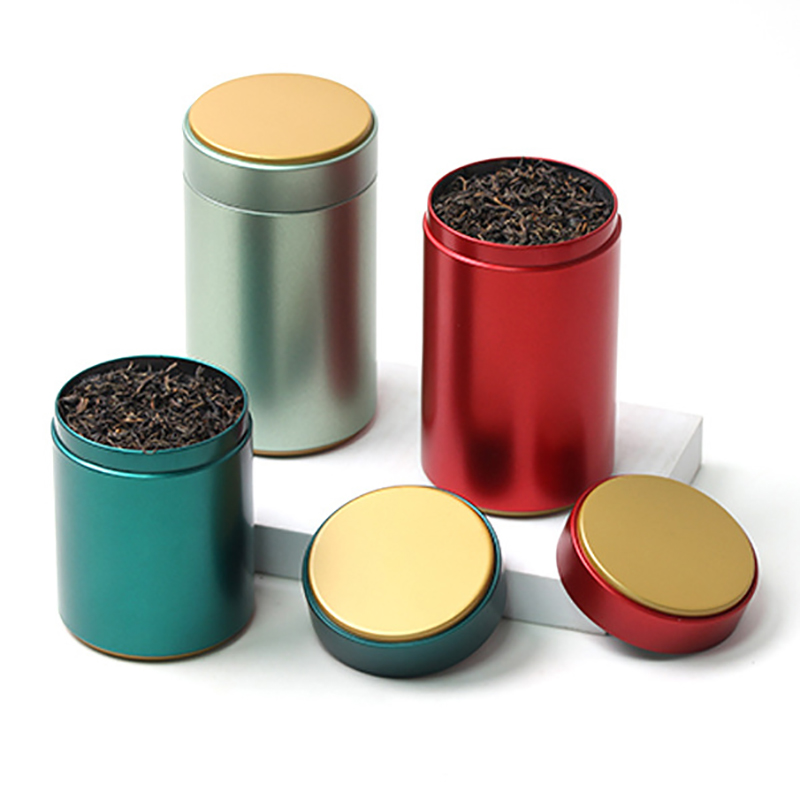 휴대용 단색 차 밀폐 상자, 찻그릇 보관 용기, 양철  - Coffee Tea Sugar 리뷰 및 가격