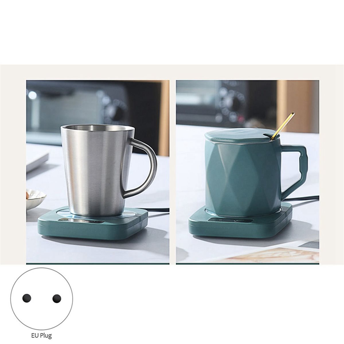 [프로모션] 머그컵 히터 커피 머그컵 워머 밀크티 물  - Coffee Tea With Milk 리뷰 및 가격