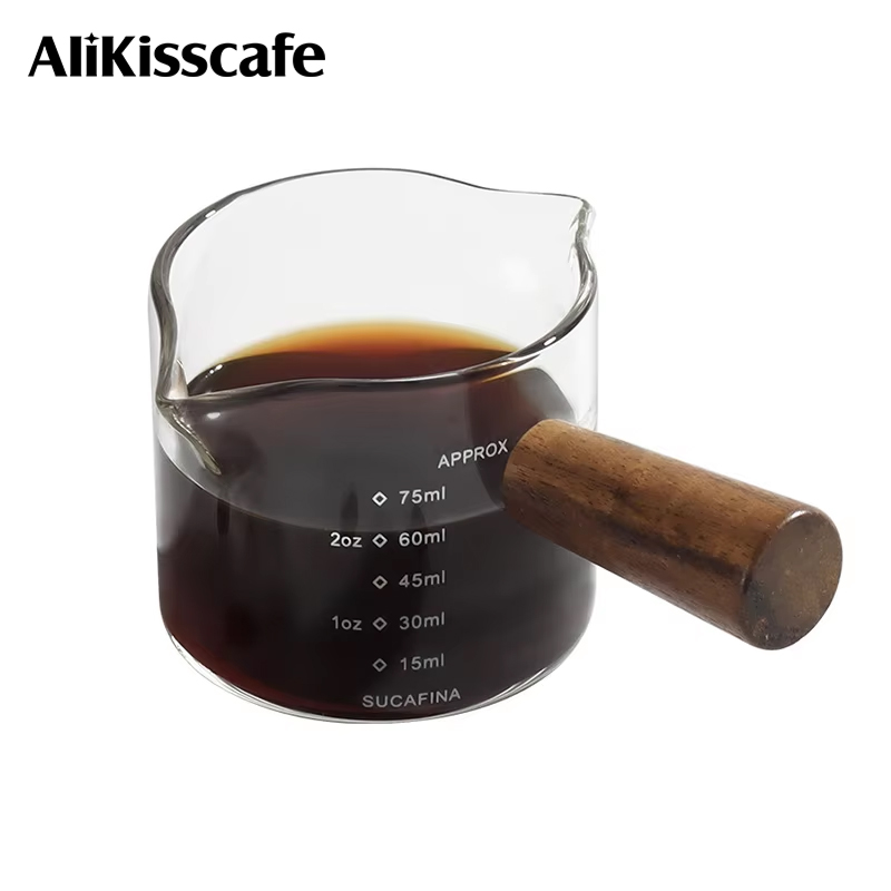 에스프레소 컵 커피 측정 샷 유리 추출 주전자 스케일  - Barista Milk Jug 리뷰 및 가격
